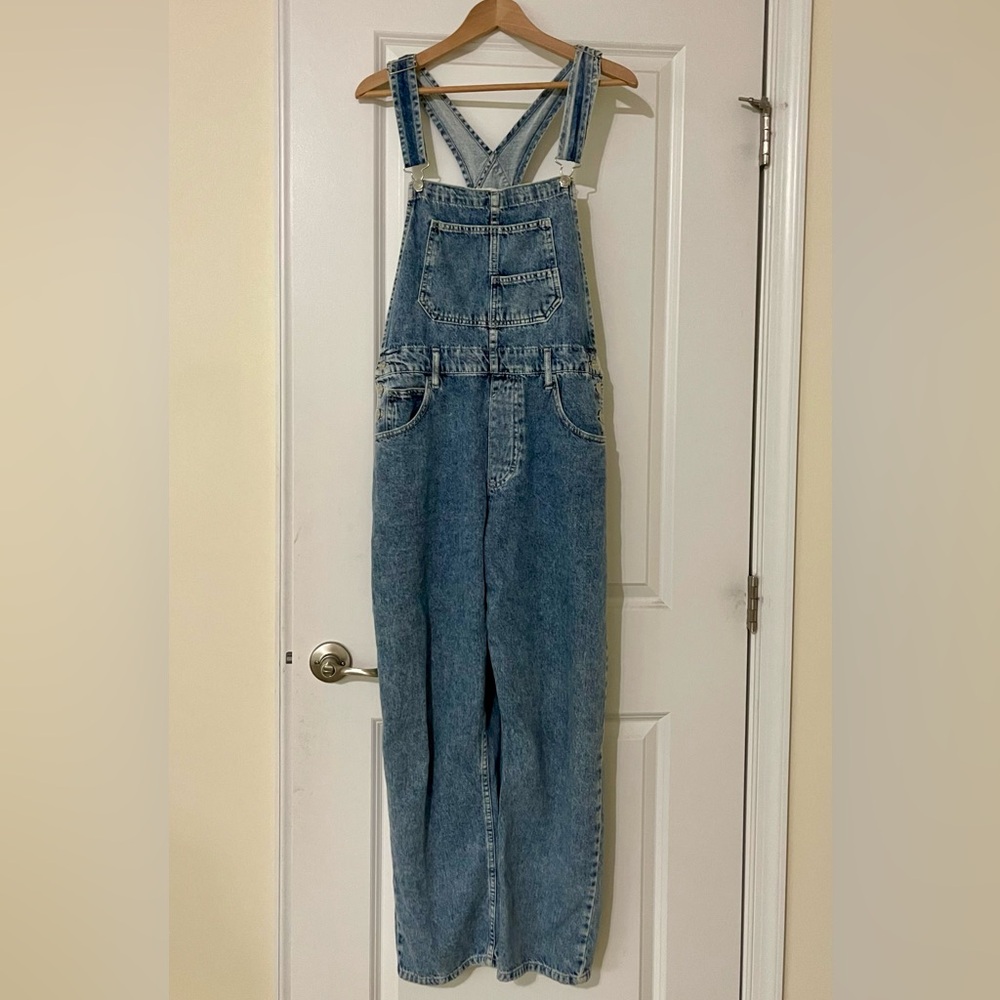 We the Free Free People denim overalls size medium